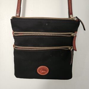 Dooney & Bourke Black and Red Crossbody Bag